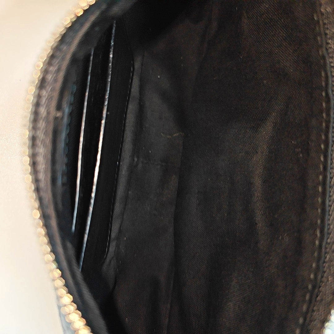 Le Cagole Mini Lambskin Black