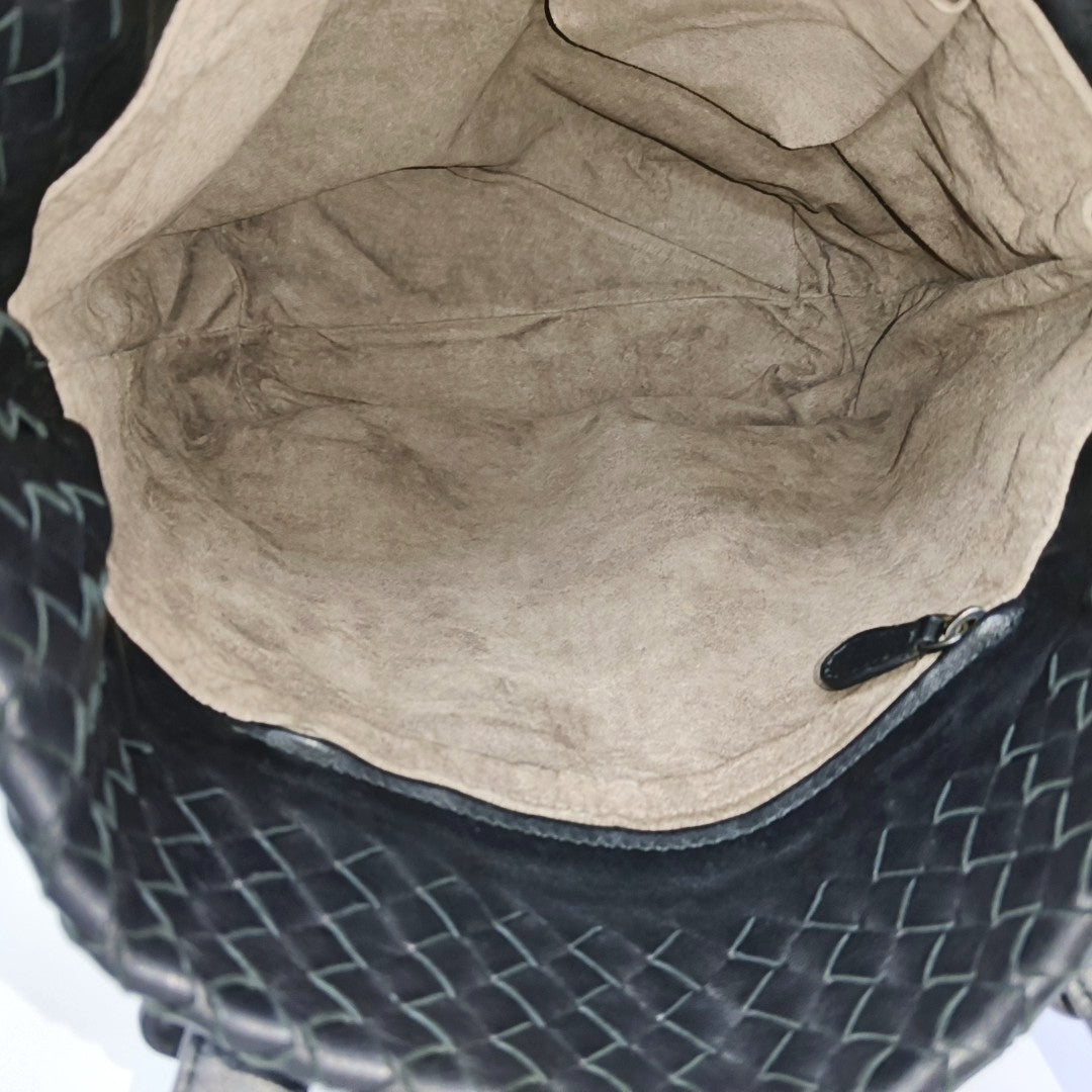 Lambskin Tote Bag Black