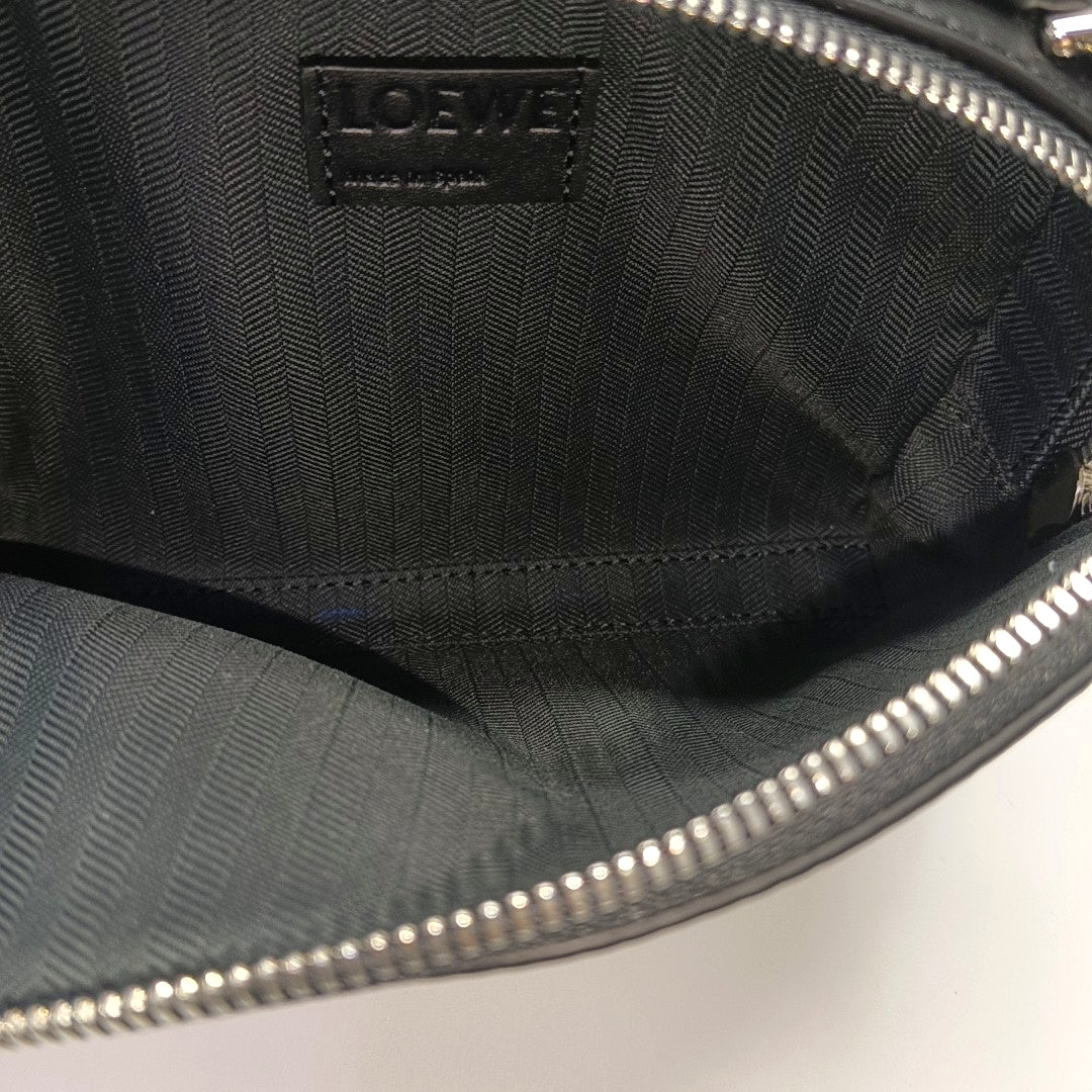Military Mini Monogram Calfskin Black