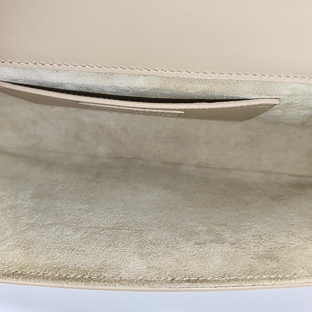 KATE Medium Calfskin Beige