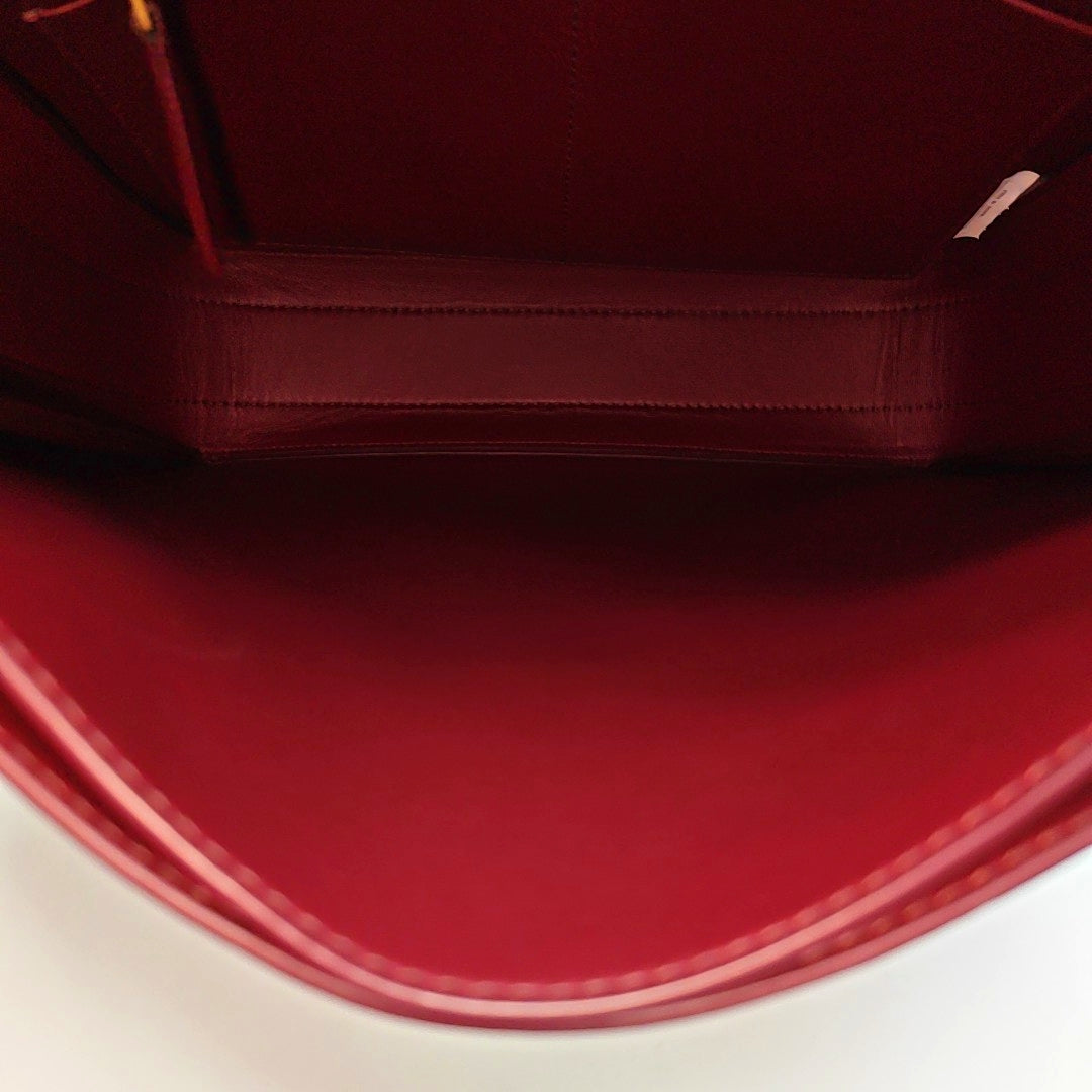 Marie Lambskin Red