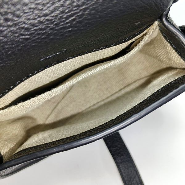 Marcie Super Mini Quilted Calfskin Black