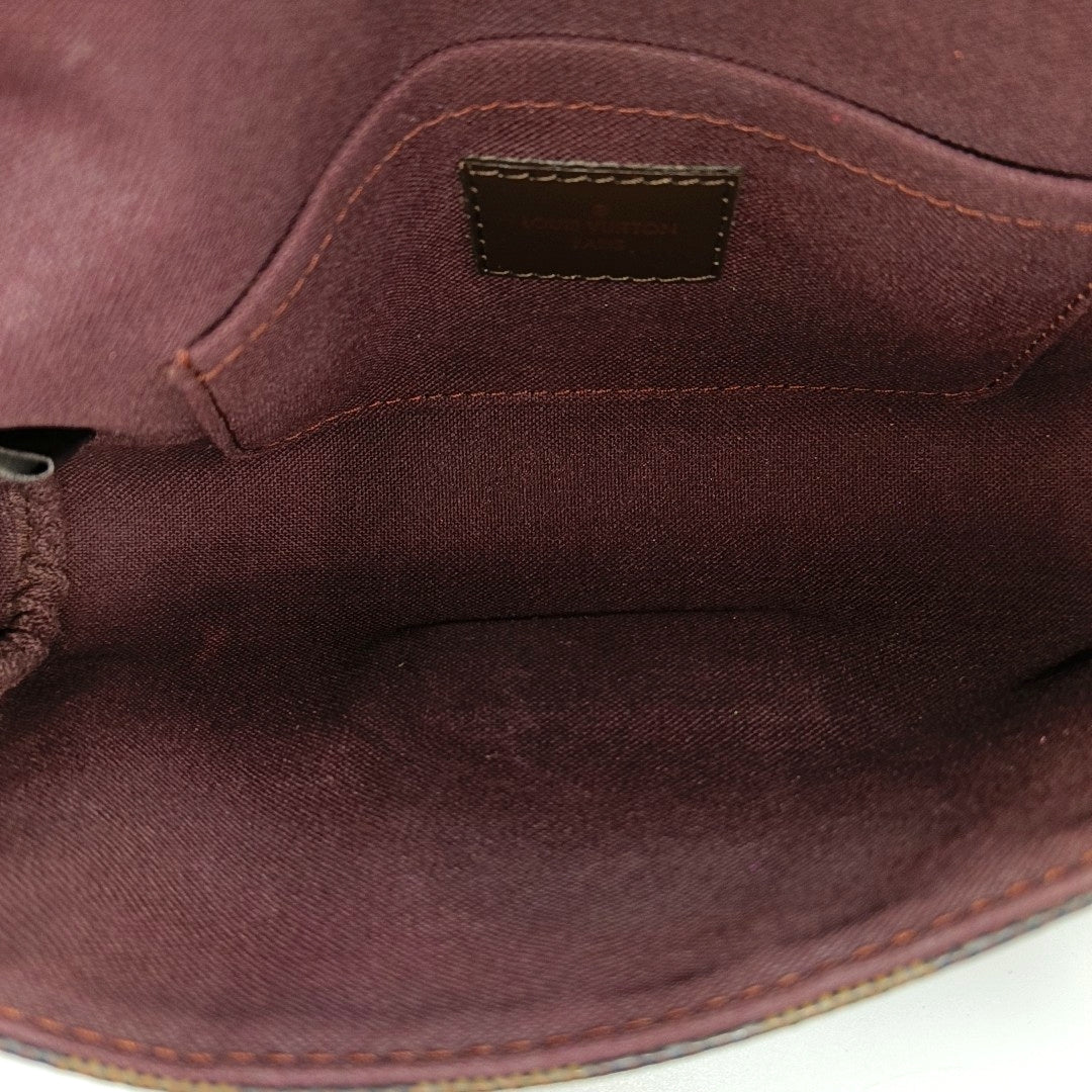 FAVORITE PM Coated Canvas Brown