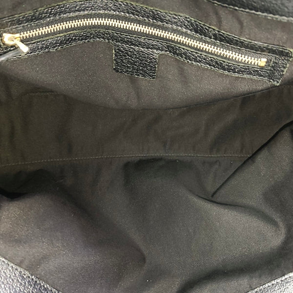 Monogram Canvas Top Handle Bag Black