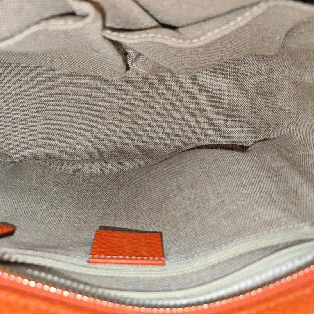 Authenticated pre-owned  Bree Monogram Canvas Orange - Shoulder Bag at Looply