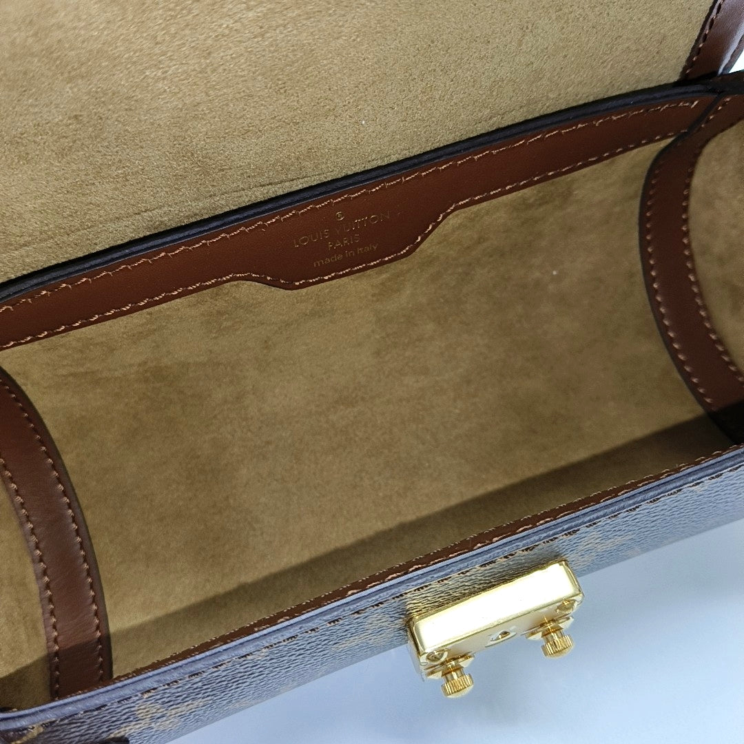 PAPILLON 19 Monogram Coated Canvas Brown