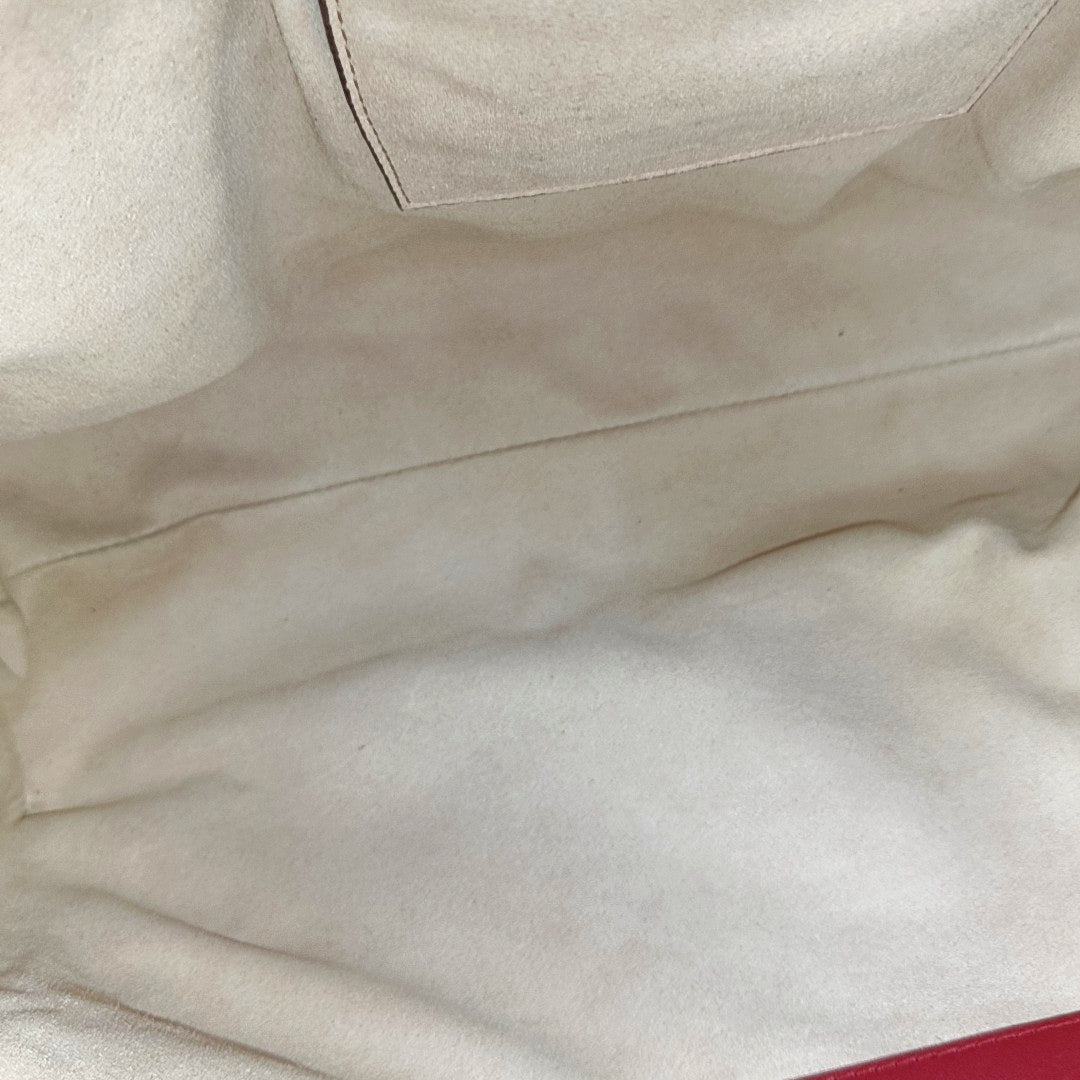 Monogram Coated Canvas Tote Bag Beige