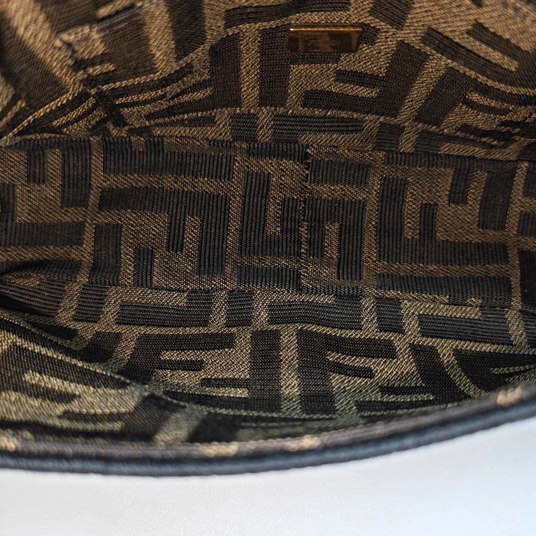 Baguette Mini Fabric Brown