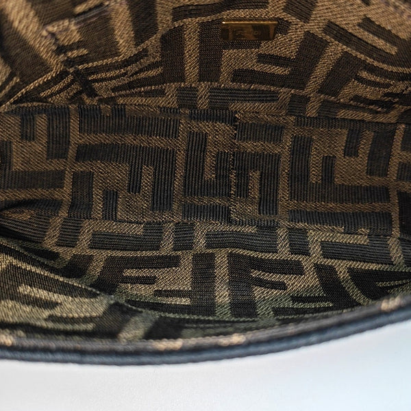 Baguette Mini Fabric Brown