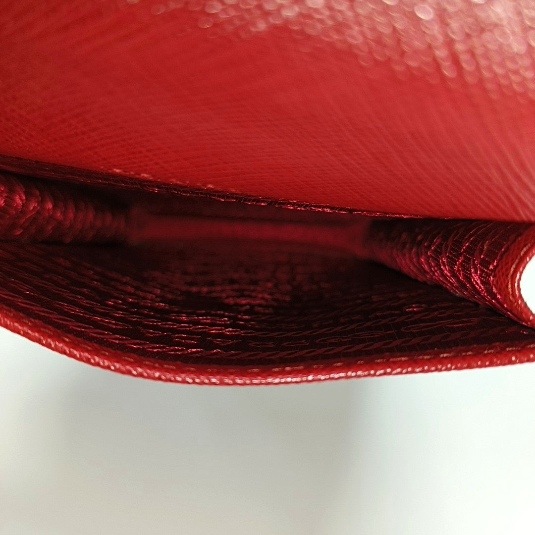 Saffiano Calfskin Red