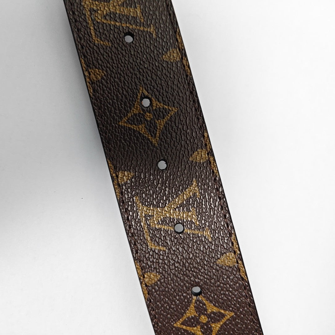 Coated Canvas Belt Brown