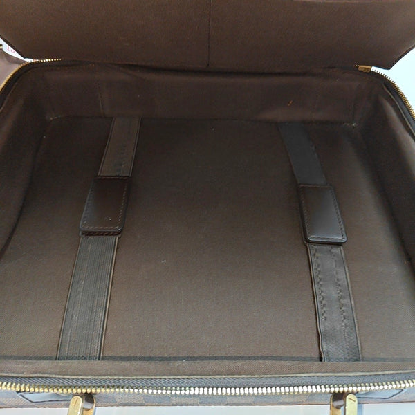 SABANA Damier Ebene Coated Canvas Brown
