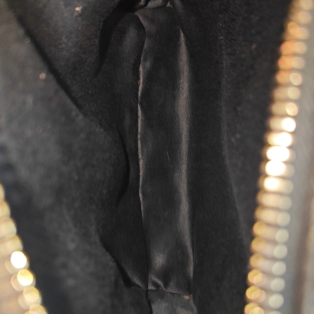 Matelassé Quilted Lambskin Black