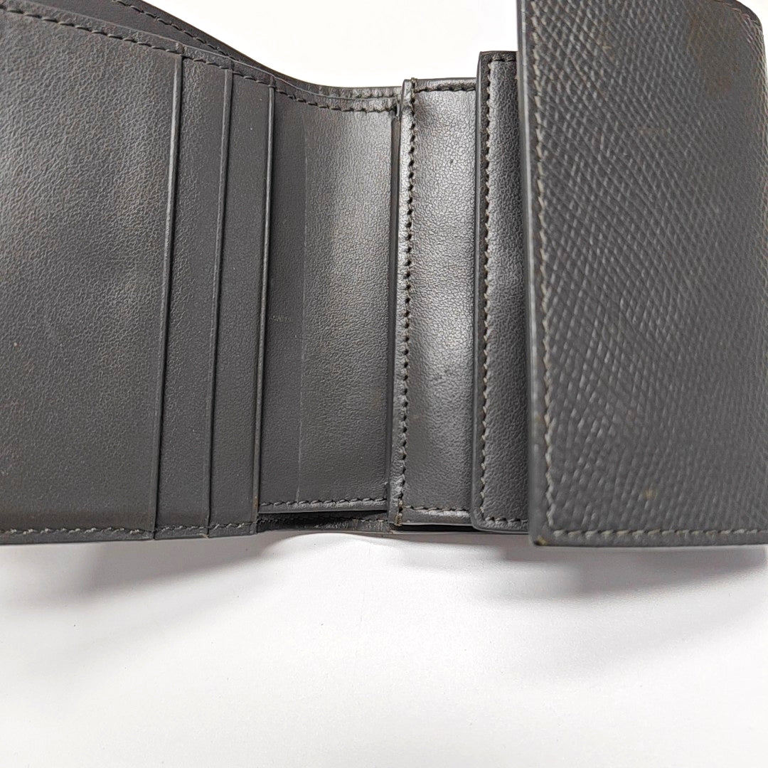 Calfskin Wallet Gray