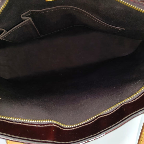 BRENTWOOD Monogram Calfskin Red