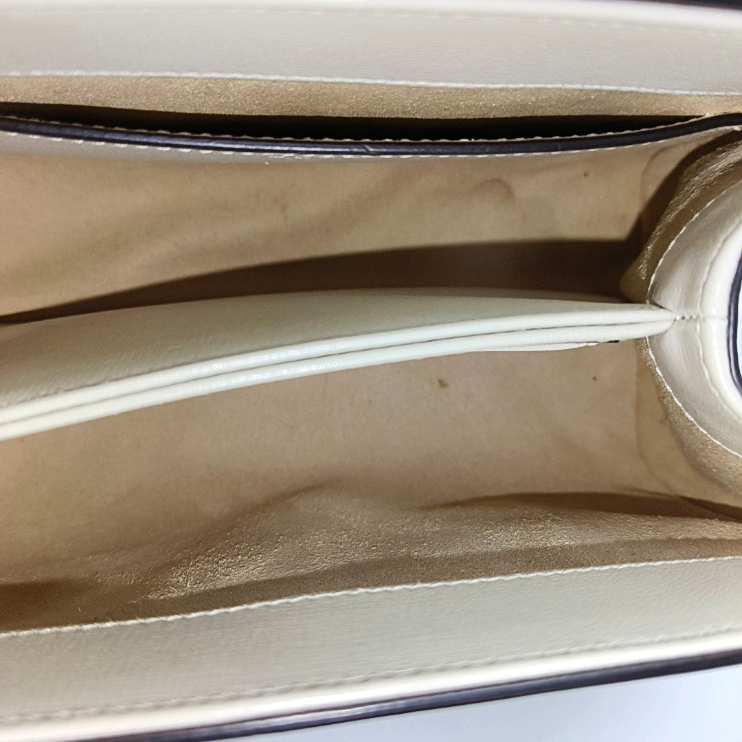 Horsebit 1955 Small Calfskin White