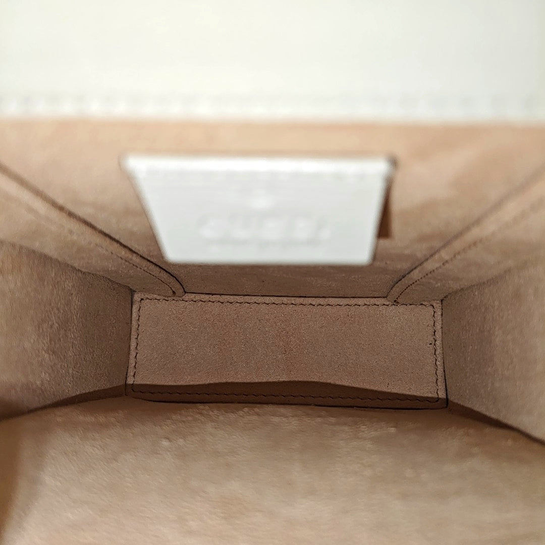 Horsebit 1955 Mini Coated Canvas Beige