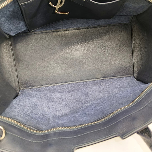 DOWNTOWN CABAS Calfskin Blue
