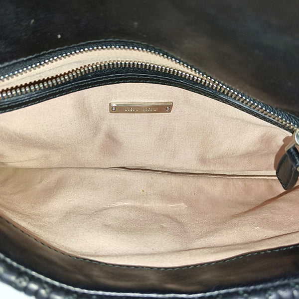 Crystal Quilted Lambskin Black