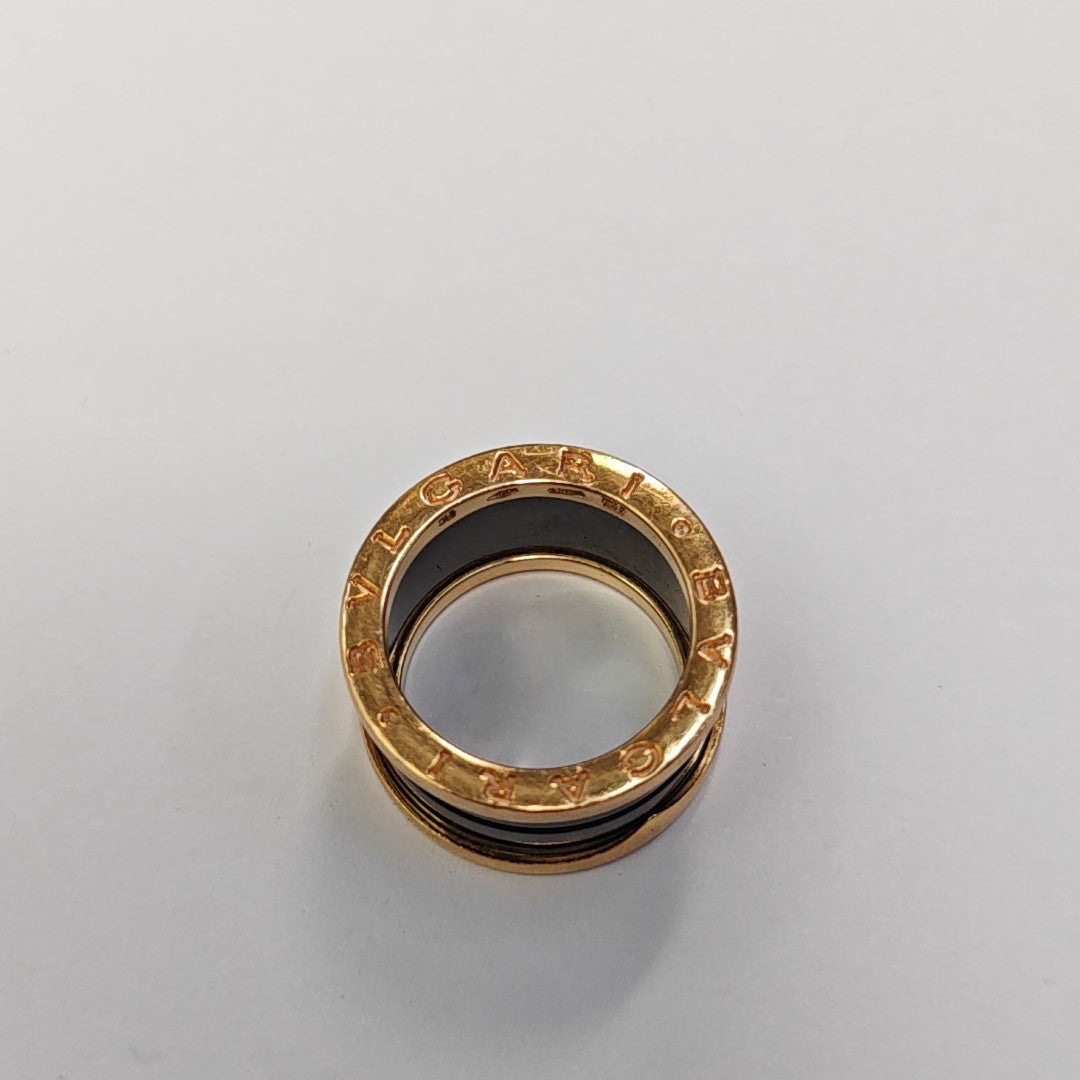 B.ZERO1 18k Rose Gold Ring EU 50
