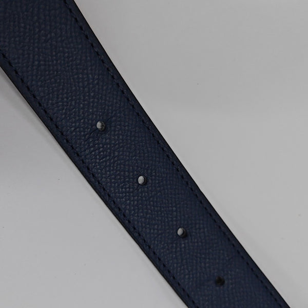 Leather Belt Blue