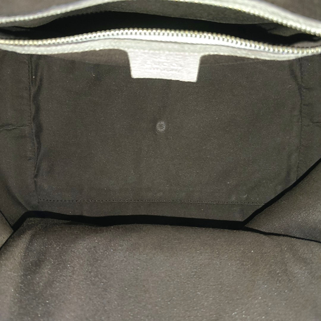 Monogram Canvas Tote Bag Brown