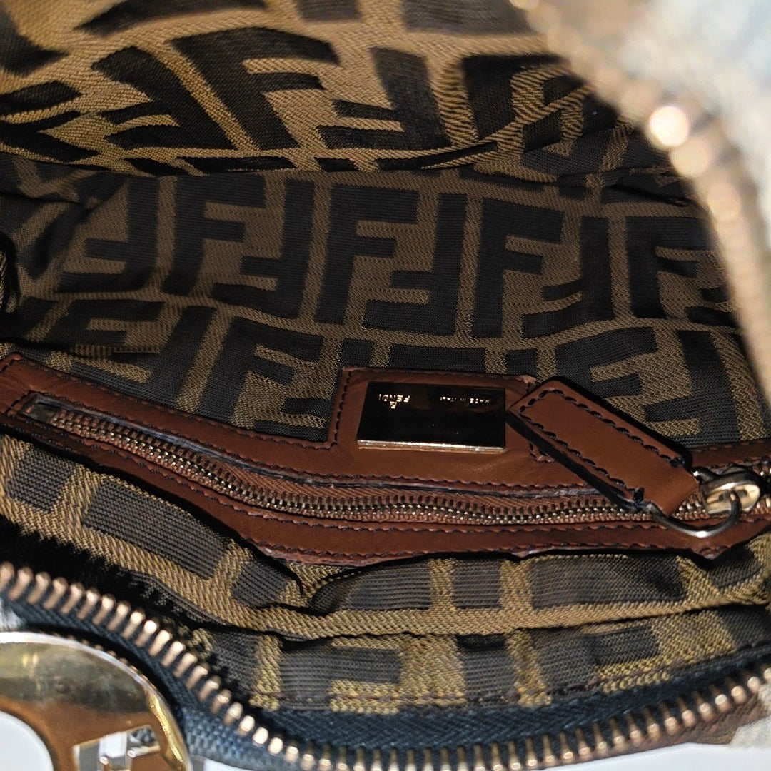 Nylon Shoulder Bag Multicolor