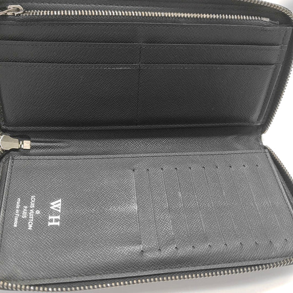 CLÉMENCE Monogram Coated Canvas Gray Wallet