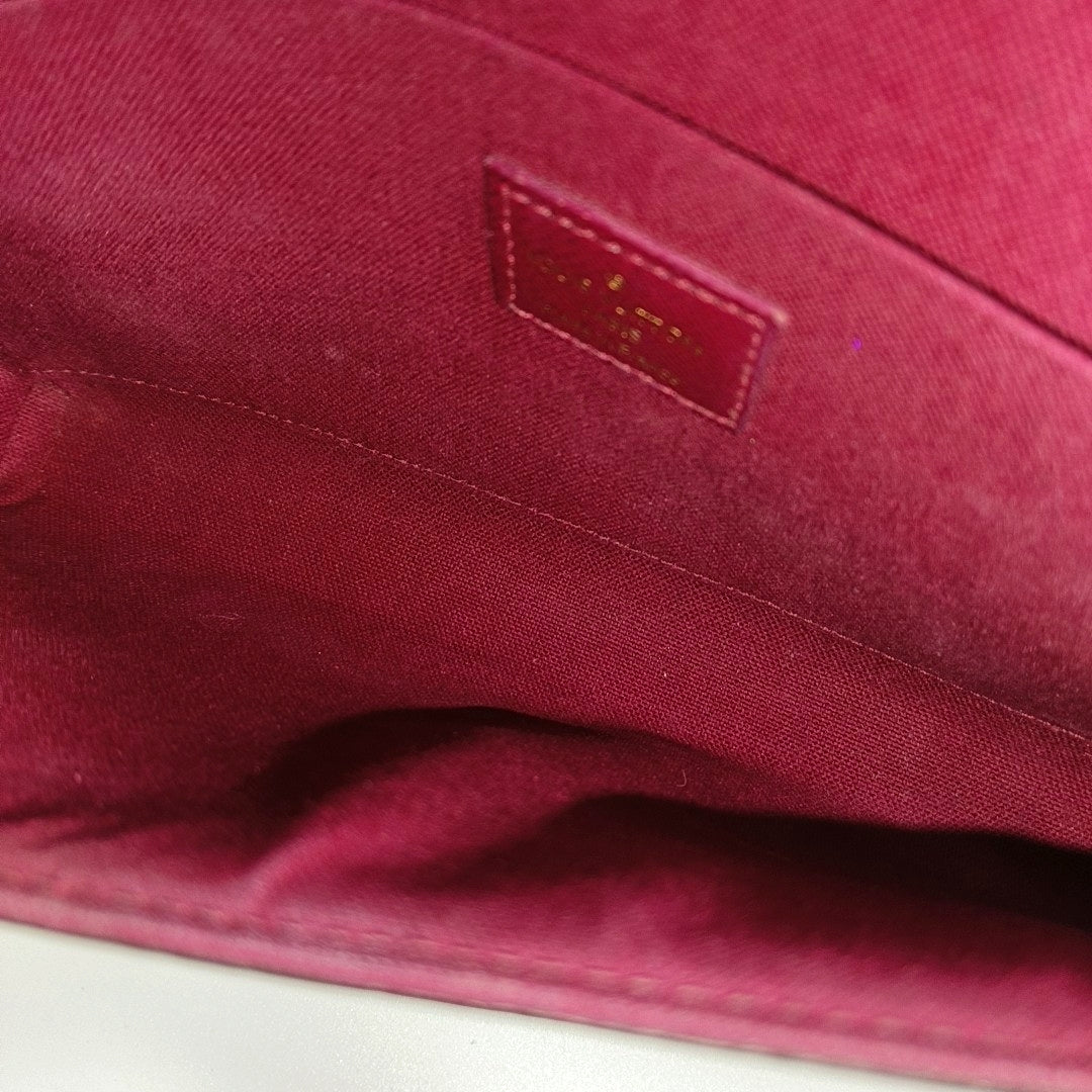 FÉLICIE Monogram Coated Canvas Brown