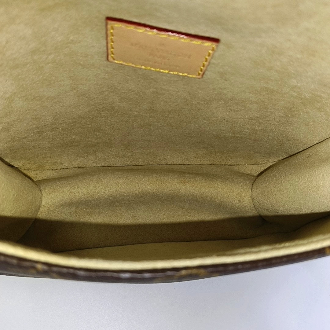 SAUMUR BB Monogram Coated Canvas Brown