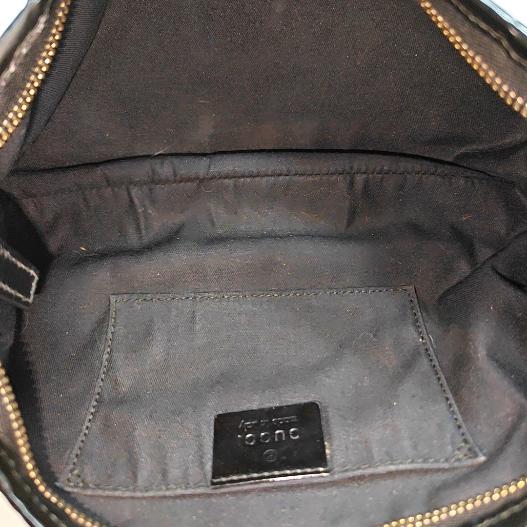 D-Ring Monogram Canvas Black