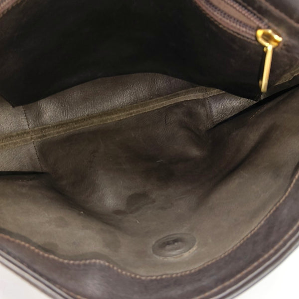 Suede Shoulder Bag Brown