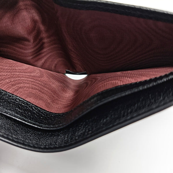 Calfskin Wallet Black