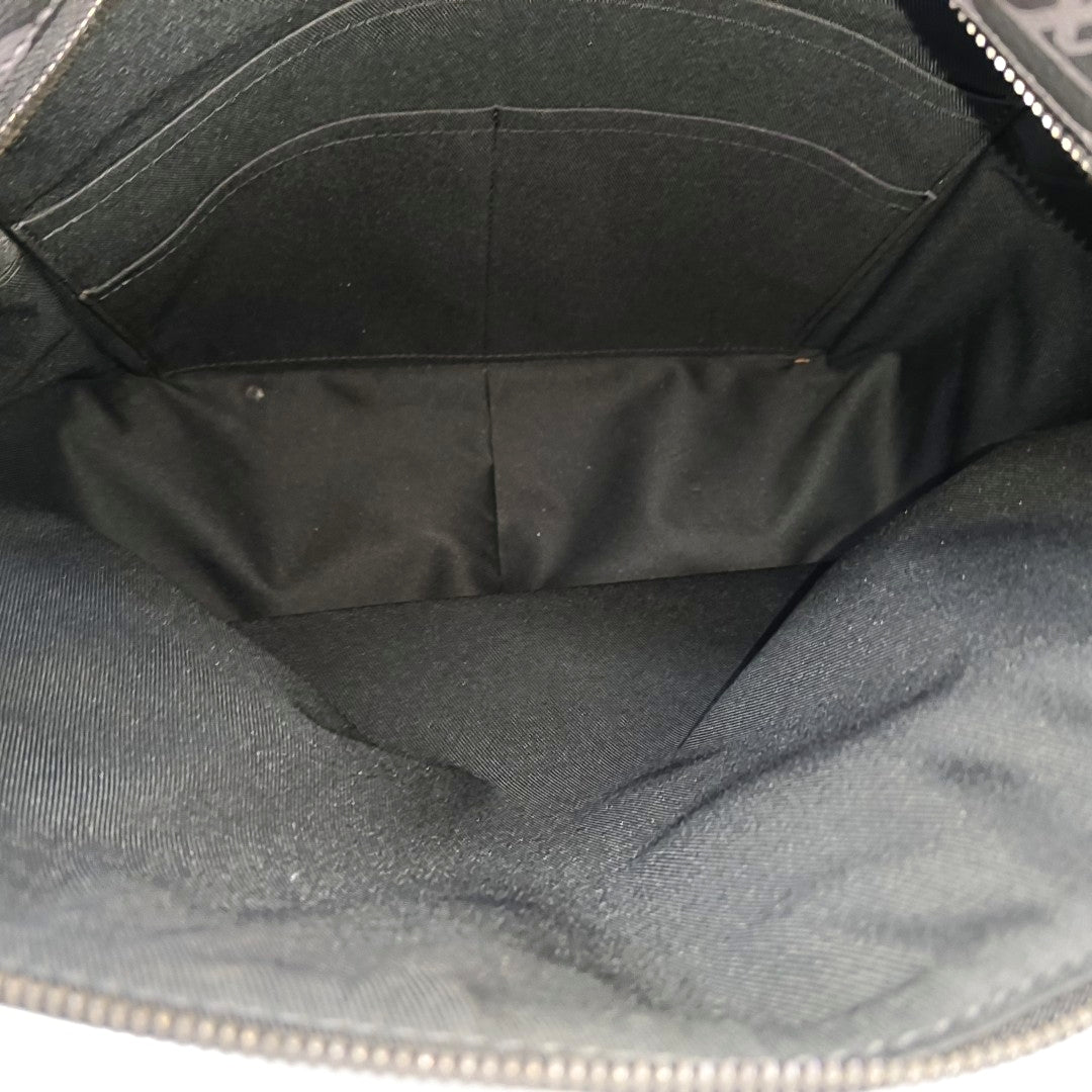 DISCOVERY PM Monogram Coated Canvas Black