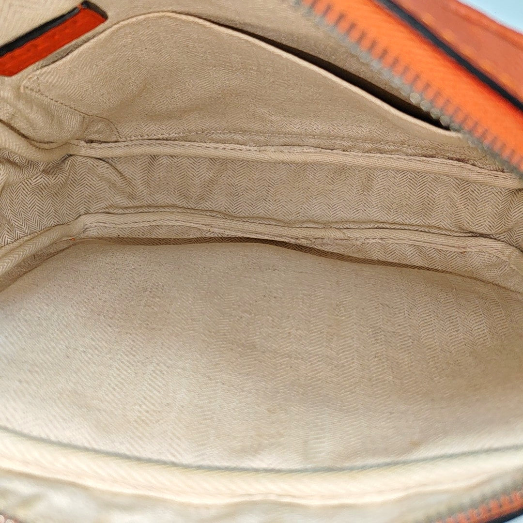Military Extra Small Calfskin Orange