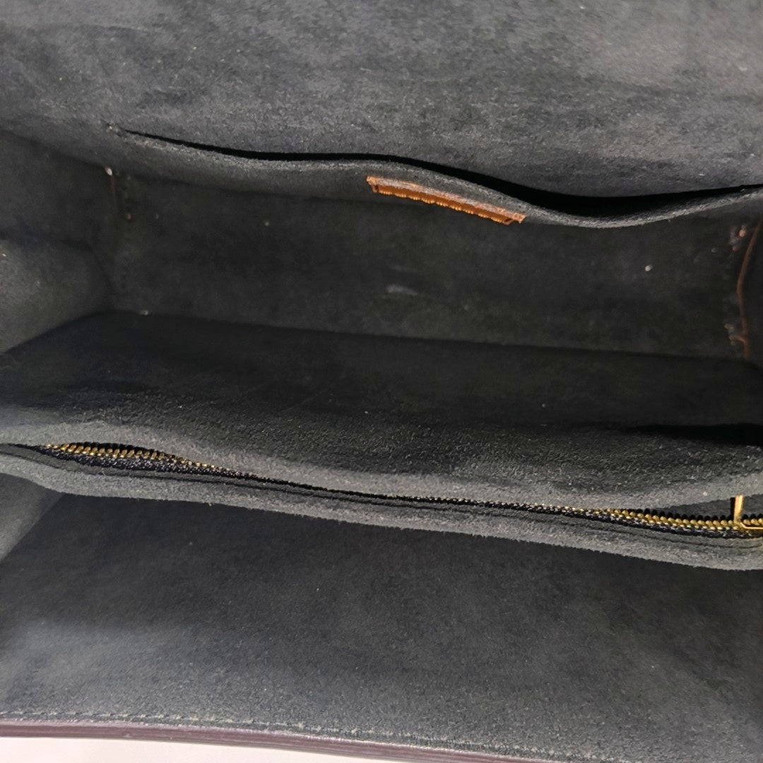DAUPHINE MM Monogram Coated Canvas Brown