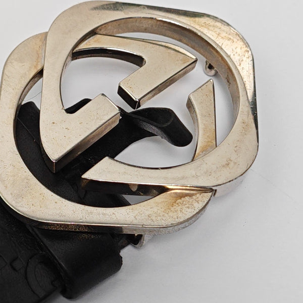 Leather Belt Black