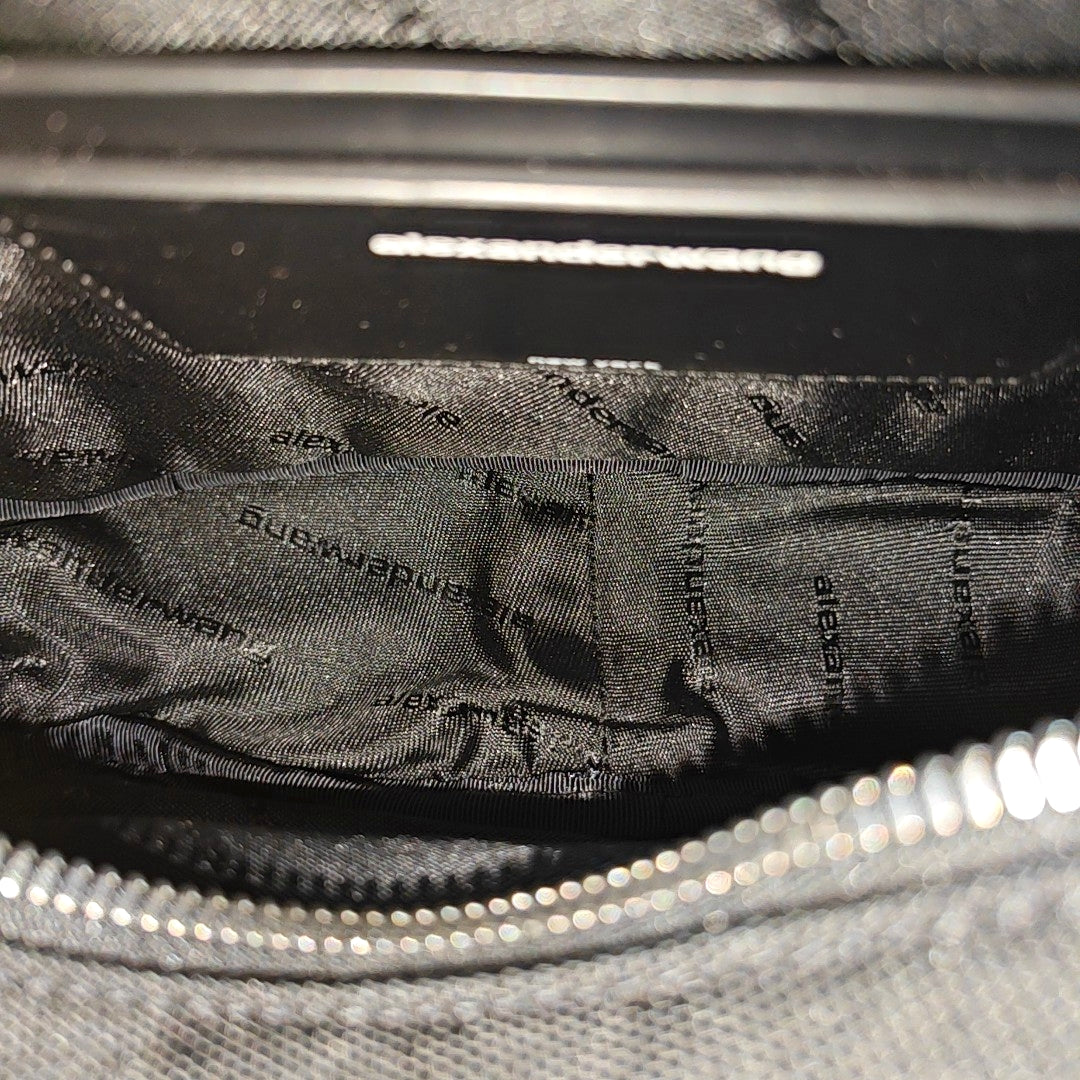 Fabric Belt Bag Black