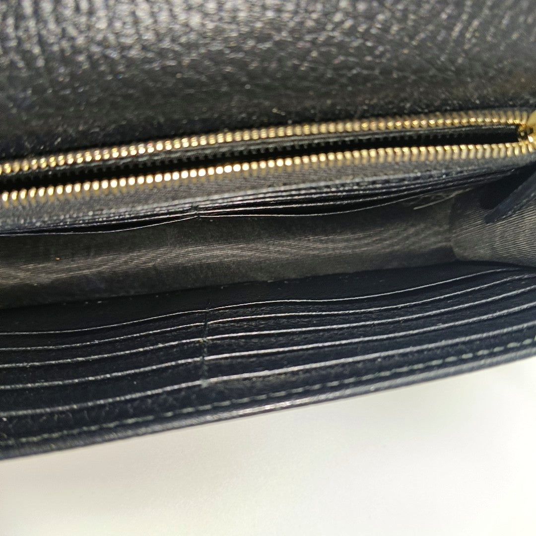 Interlocking G Small Calfskin Black
