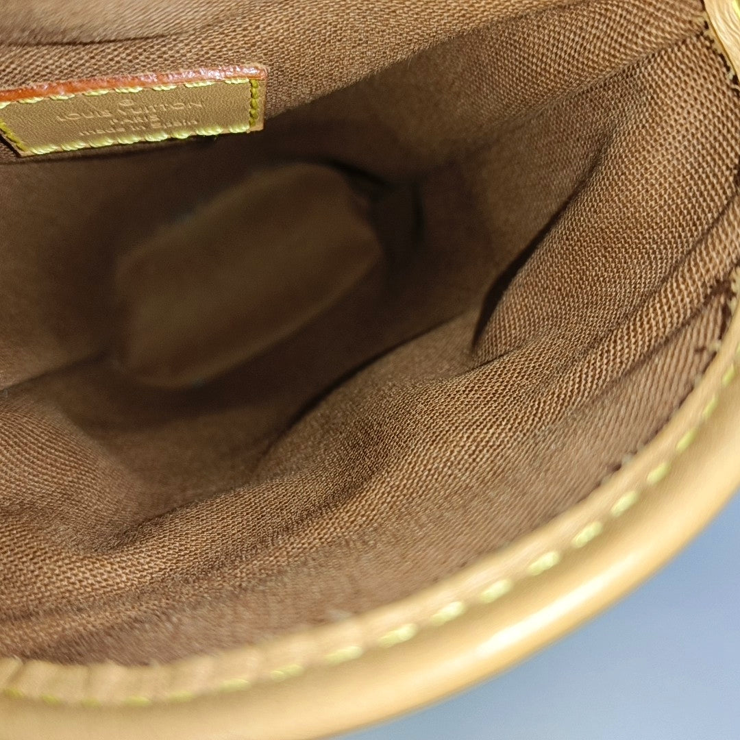 FOLD ME Monogram Coated Canvas Brown