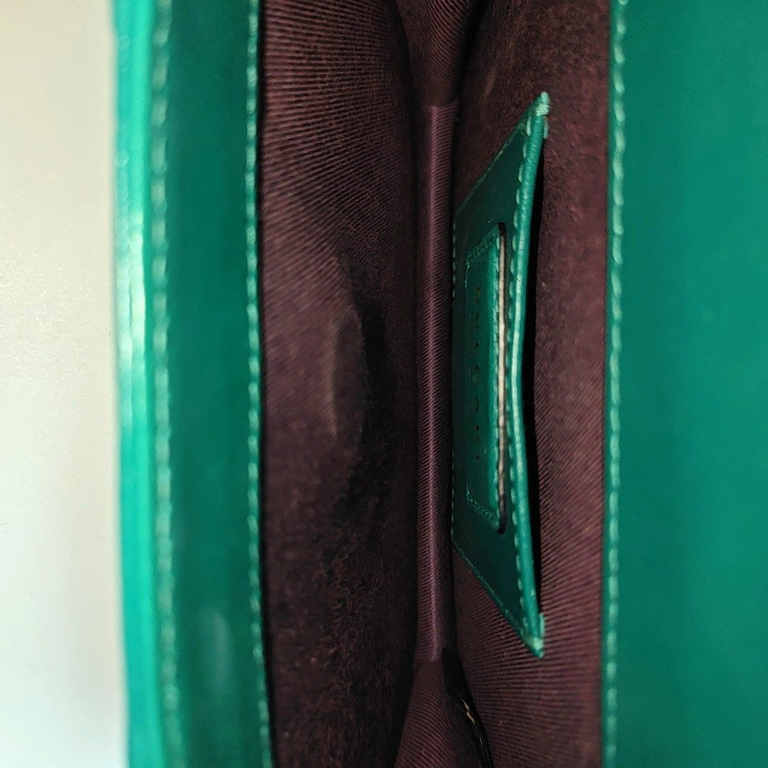 SERPENTI FOREVER Small Calfskin Green