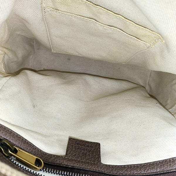 Ophidia Monogram Coated Canvas Beige