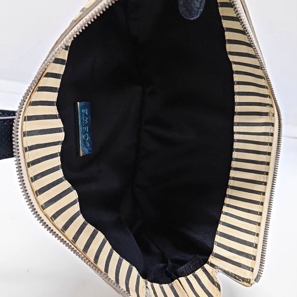 Calfskin Top Handle Bag Beige
