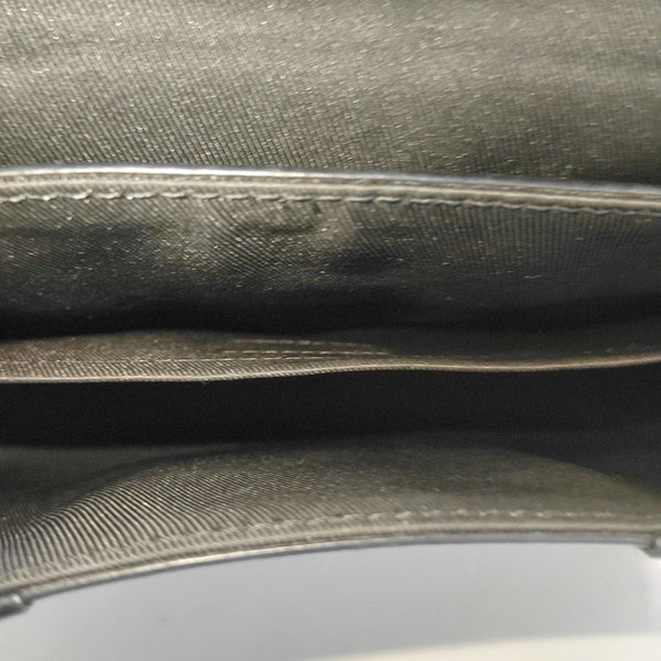 TRUNK PM Monogram Coated Canvas Black