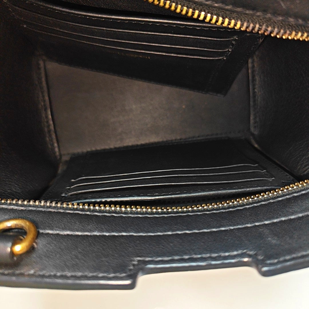 DOWNTOWN CABAS Calfskin Black