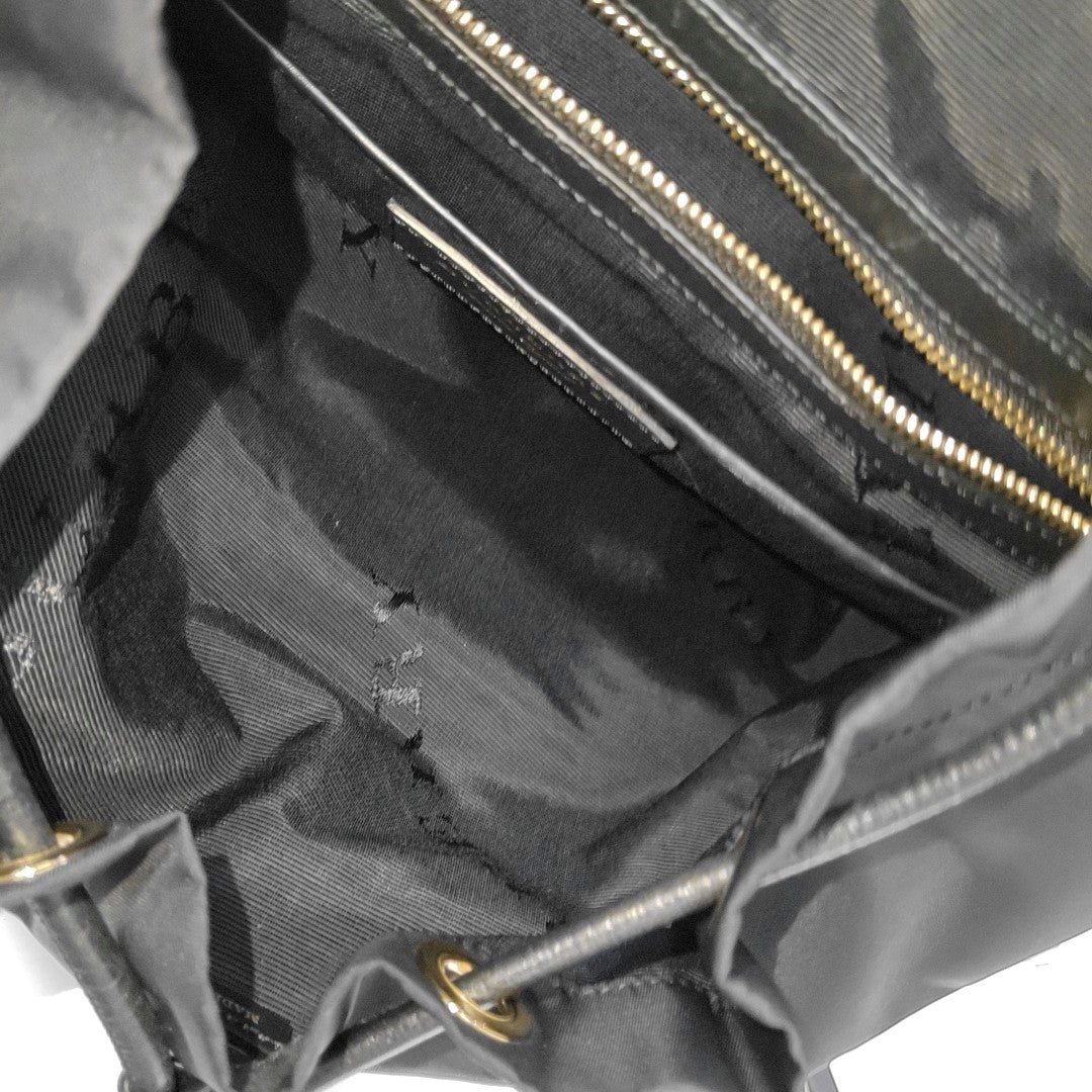 The Rucksack Medium Nylon Black