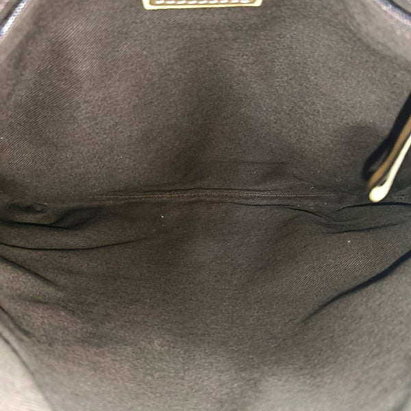 Suede Shoulder Bag Brown