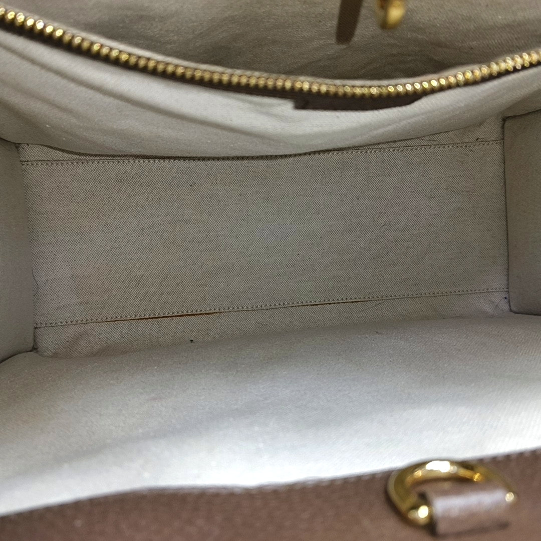 Jumbo Monogram Canvas Beige