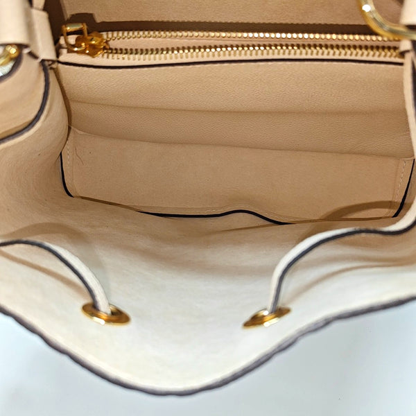 NÉONOÉ MM Monogram Calfskin White