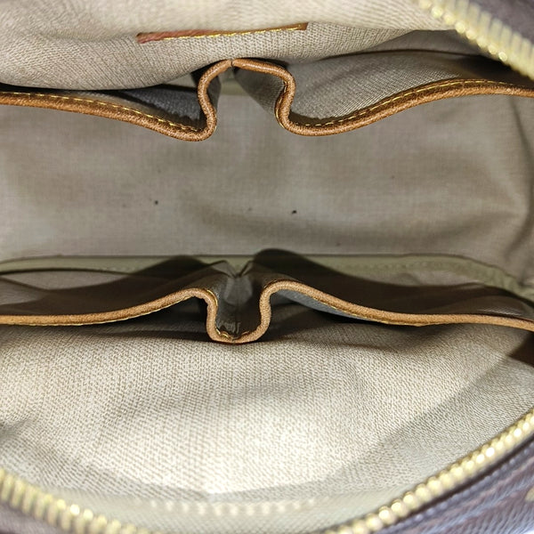 DEAUVILLE Monogram Coated Canvas Brown